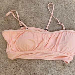 Pink Cove swimsuit top pink XL NWT